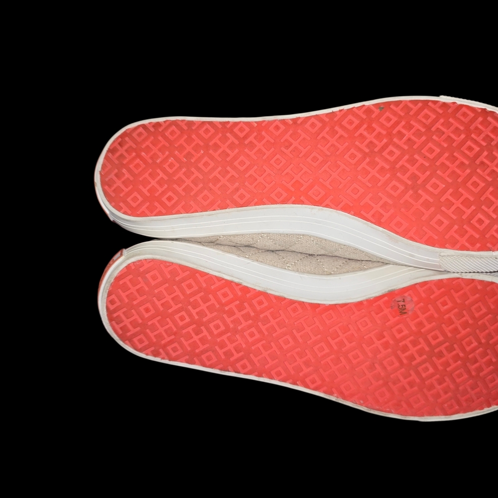 Tory Burch Orange and Beige Flats - Picture 3 of 3